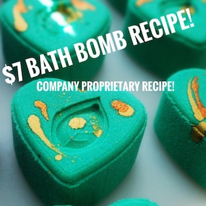 Recept för SUPER badbomb PDF-nedladdning