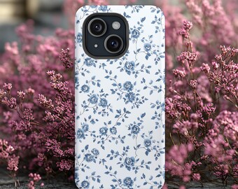 Floral Phone Case, Spring Flowers Phone Case, Cover for iPhone 13 14 15 16 Pro Max, Aesthetic, Tough Case,  Spring Flower Phone Case