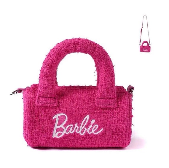Barbie Fashion Logo purse, Barbie, Pink, Black, Barbi… - Gem