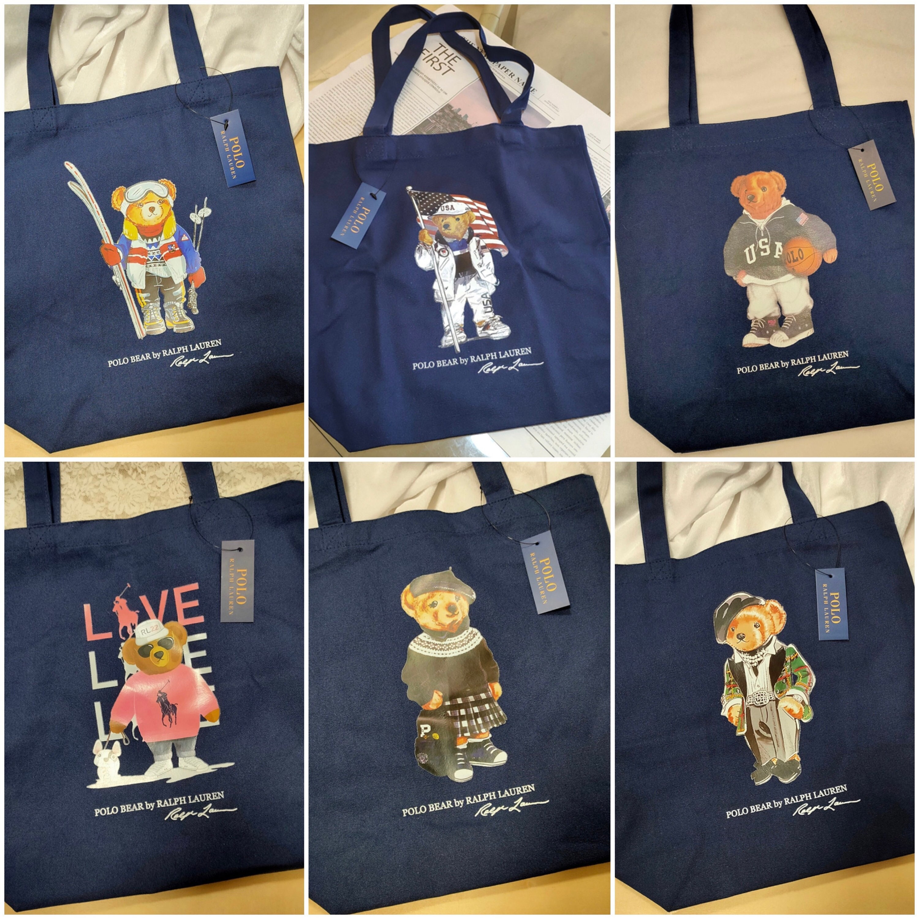Polo Ralph Lauren Tote Bag - Etsy