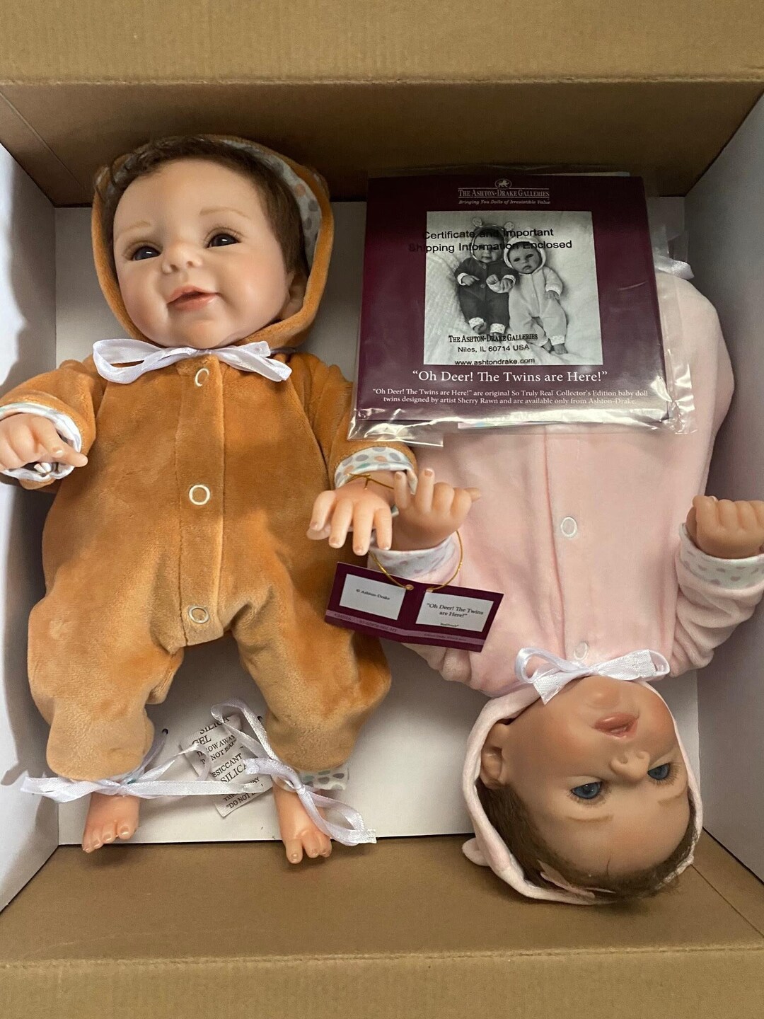 Ashton Drakes oh Deer Twins Etsy