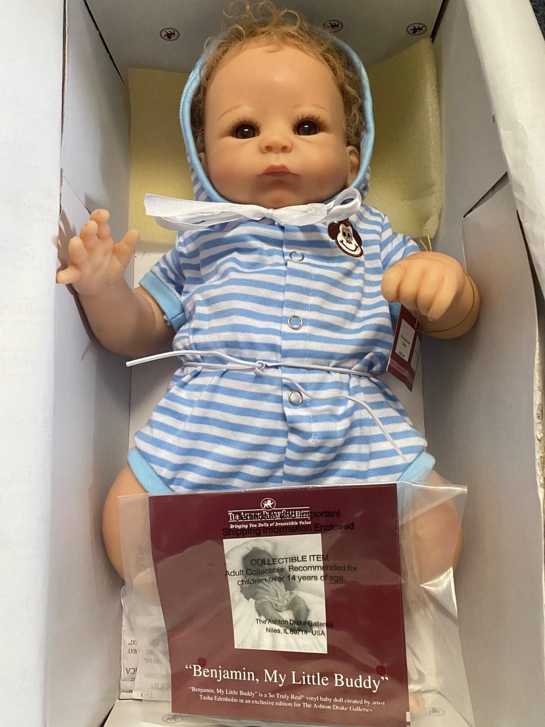 Ashton Drakes Benjamin Etsy