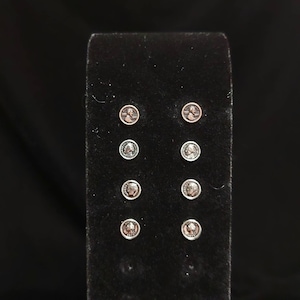 Tiny Coin Studs - Penny, Nickel, Dime and Quarter - Currency Earrings