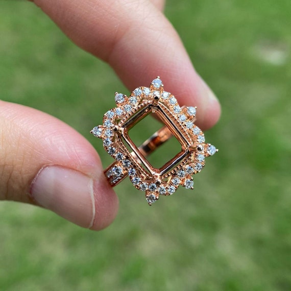 Emerald cut fashion ring deals