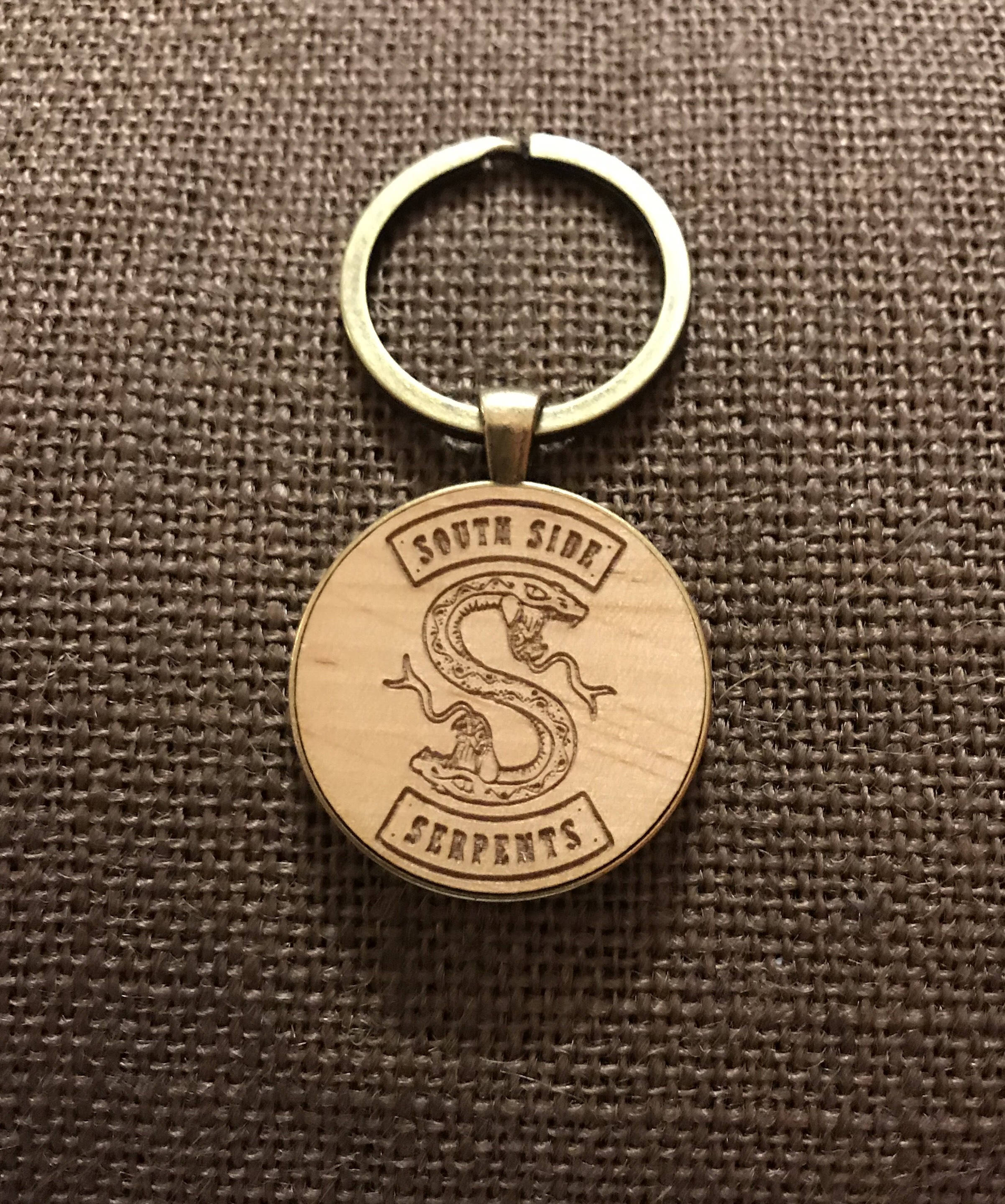 Riverdale Southside Serpeants Badge Holder or Keychain - Etsy