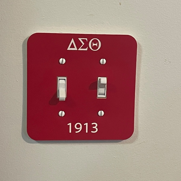 Engraved Light Switch Cover Etsy