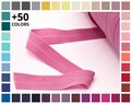 Fold-Over Elastic, 5Yds, 5/8" Medium Weight,  Matte Finish, 5/8" or 16mm, 5/8 inch FOE, 0.625 inch matte FOE