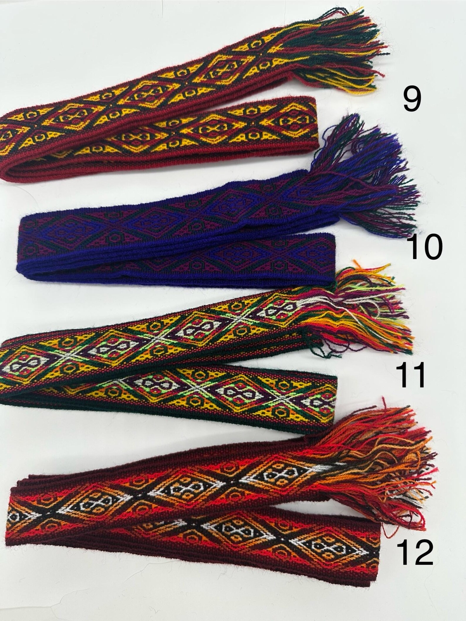Sturdy Ribbon Woven Ribbon Trim 1 Inch Width (3 Cm), Sturdy Multicolor Ethnic Trim ...