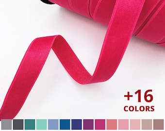 Bretelles de soutien-gorge élastiques 3/4 po. 54 verges, couleurs assorties, vente en gros, brillance normale semi-brillante, élastique en satin avec revers en peluche pour bretelles de lingerie