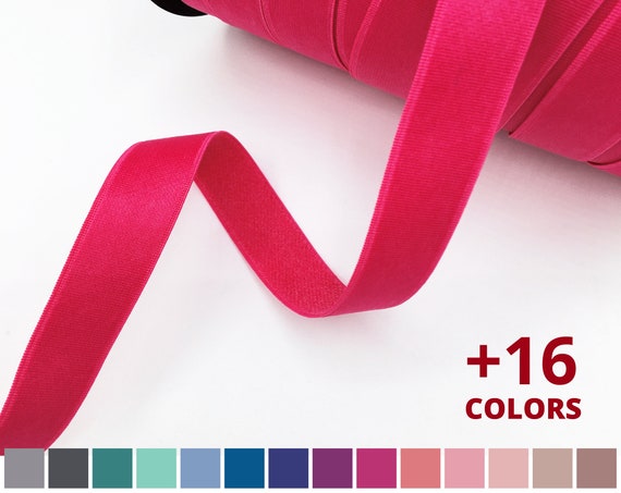 Bra Strap Elastic 3/4 Assorted Colors , Normal Shine Semi Sheen 5 Yards  Satin Elastic With Plush Back -  Canada