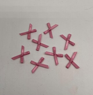 200 Mini Fiocchi In Nastro Di Raso Neri - Dimensioni 1,5 X 3 Cm - Abbellimenti Per Decorazioni, Accessori Capelli, Papillon, Confezioni Regalo E Fai Da Te
