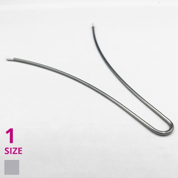 V Wire Bra Separator - Curved Shape | Height x Top Width: 111.5 x 76mm | Separator wire to support shape in bras, corsets, swimwear, dresses