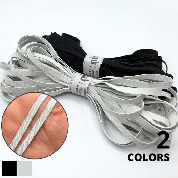 1 Inch Fold-over Elastic, 5 or 10 Yds , Medium Weight, Matte Finish, 1 or  24.5mm, 1 Inch FOE Elastic Bias 