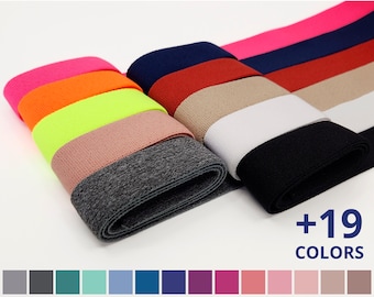 1 Inch Elastic - Jacquard Elastic 24MM, Woven Elastic Waistband, Wide Elastic Webbing,  Sewing Elastic for Pants Sleepwear Boxers Bras 20YDS