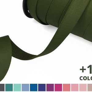 Élastique à bretelles mat 1/2&quot; (12,5 mm) ROLLS Finition mate de qualité supérieure - Elastique de bretelles de soutien-gorge - Elastique de cerclage - Elastique de lingerie - Dos en peluche