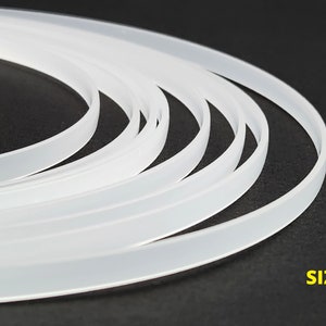 Plastic Boning - 3Yds 10Yds - 3 Widths - Flat Plastic Boning - Synthetic Whalebone - Baleen - Corset Boning