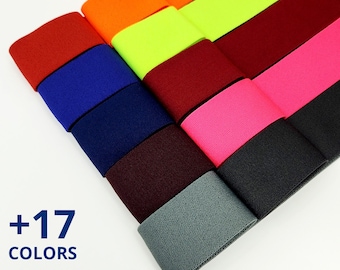 1 1/2 Inch Elastic 20Y | Jacquard Elastic Band | 39mm Woven Waist Band Elastic | Wide Elastic Webbing | Sewing Elastic 20 yds