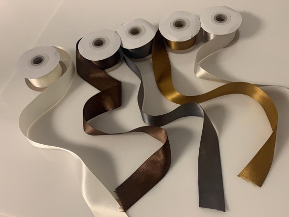 3mm Black RIBBON Matt Satin Thin Ribbon Flat Double Sided Craft Gift Wrap  Decor