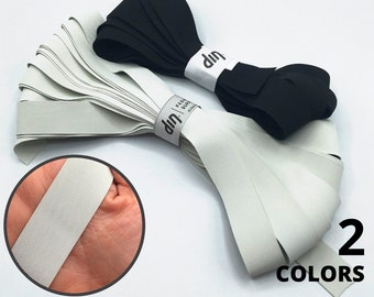 Rubber Swim Elastic 1 Inch, 5 yds/10 yds/50 yds, European Quality Textured Rubber Band Elastic, Great for Swim, Dance, Yoga. Talc free!
