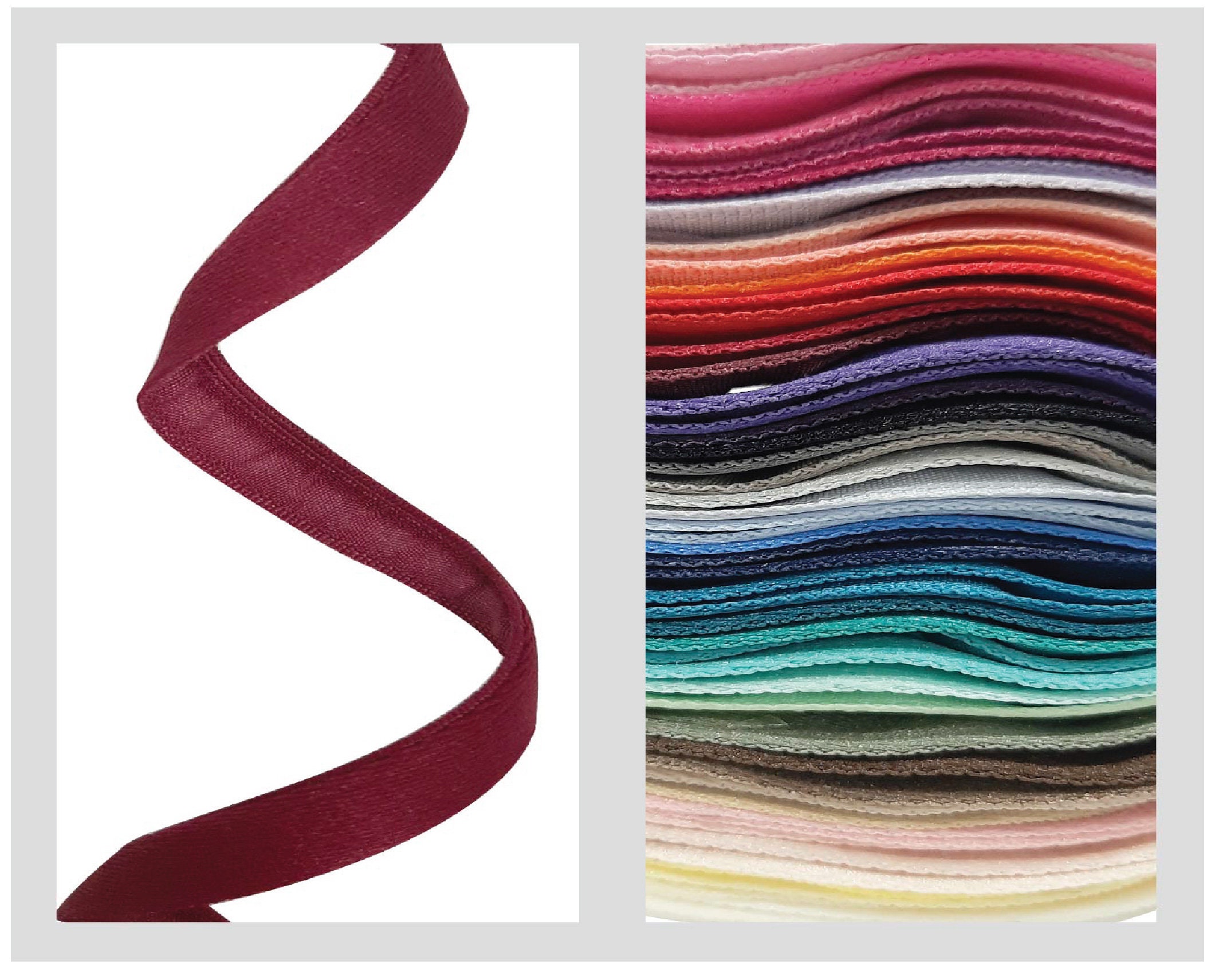 Bra Underwire Channeling / Casing 10mm or 3/8 inch - 5 Yards - Curved…