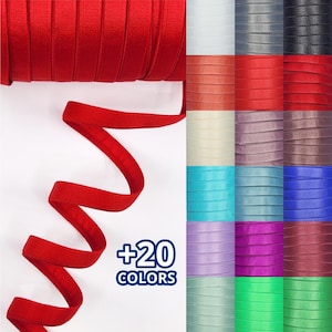 Bra Underwire Channeling / Casing 10mm or 3/8 inch 50 Yards - Curved - Also used for metallic headbands - Fits wires up to about 5mm (1/5&quot;)