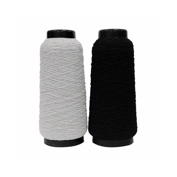 Shirring Elastic Thread - Cone - Elastic Thread for Shirring, Ruffles, Smocking, Etc.