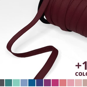 Bretelles de soutien-gorge mat 3/8&quot; ou 9,5 mm 50 yds, finition mate de qualité supérieure - Elastique de bretelles de soutien-gorge - Elastiques de cerclage - Elastique de lingerie - Dos en peluche