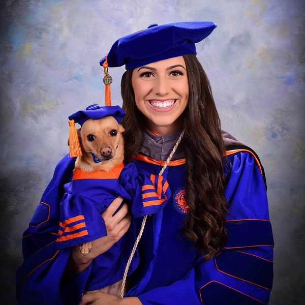 Dog Cap and Gown Etsy