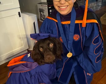 2 Color Regalia Hood and Beret Cap. NO GOWN