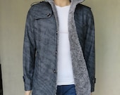 gray coat black coat wool coat winter coat spring coat autumn coat warm coat man men clothing long sleeve coat jacket outerwear