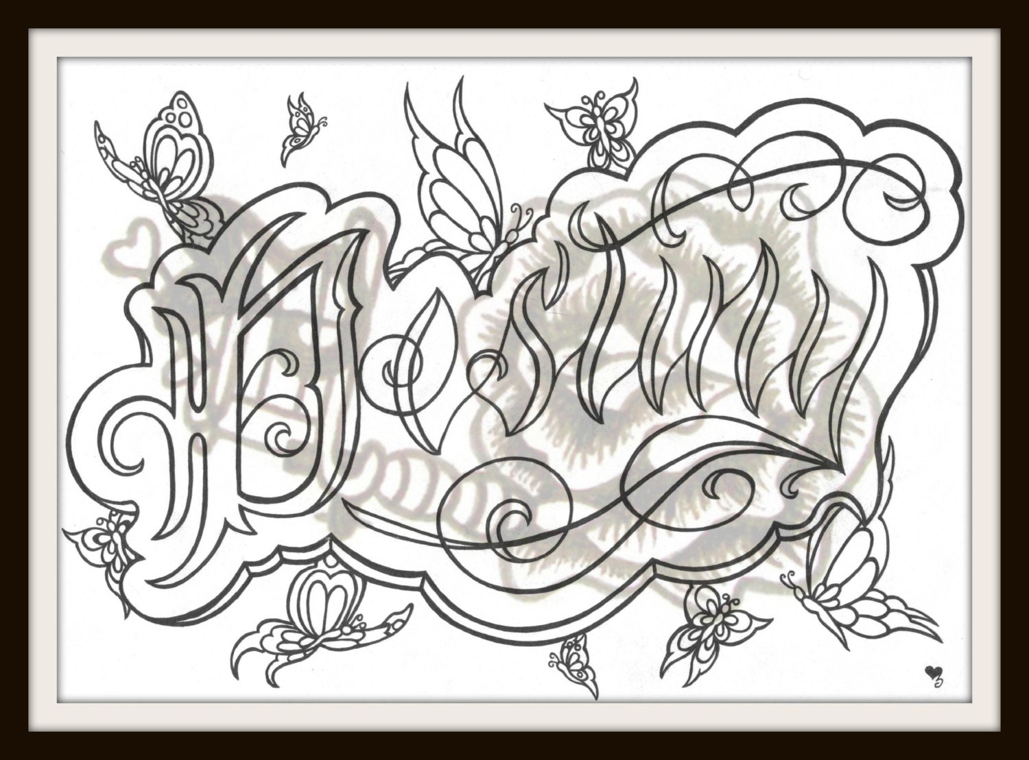 Schicksal Tattoo Schrift Tattoo Malvorlagen Erwachsenen Etsy Schicksal Tattoo Schrift Tattoo Malvorlagen Erwachsenen Etsy