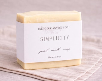 Jabón de leche de cabra sin perfume