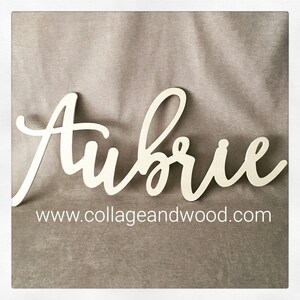 Wooden Nursery Name Sign: 36-Inch Wall Decor