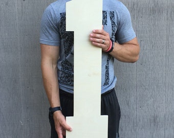 Large Wooden Numbers, Big Numbers, Senior Night Decoration, Large Wooden Numbers, Wood Numbers, Oversize Prop, Wooden Graduation Numbers,