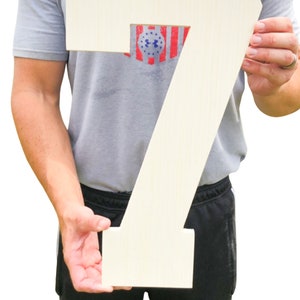 Wooden Number Sign, Wood Number, Wooden Number 1, Wood Numbers, Wooden Numbers For Wall, Wooden Number 2, Wooden Numbers For Birthday, 18 inches