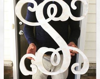 Monogram Letter, Wooden Monogram Wall Hanging, Monogram Letters, Monogram Letter Wall Art, Monogram Letter Sign, Monogram Letter For Wall,