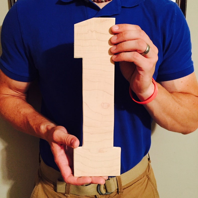 Wooden Number Sign, Wood Number, Wooden Number 1, Wood Numbers, Wooden Numbers For Wall, Wooden Number 2, Wooden Numbers For Birthday, image 2