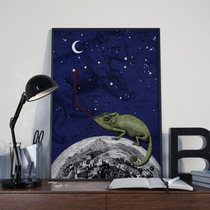 DEATH star - Illustration Digital collage