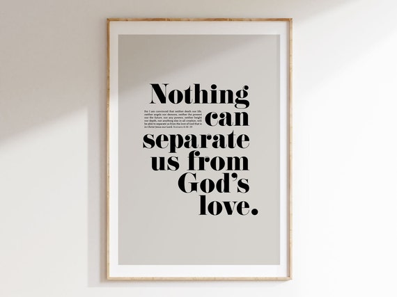 Nothing Can Separate Us {Poster} Nothing Can Separate Us {Poster}