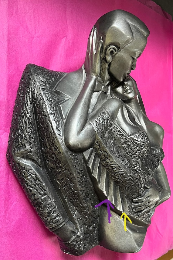 Austin Sculpture Art Deco Couple by Alexander Daniel petit Ce Soir