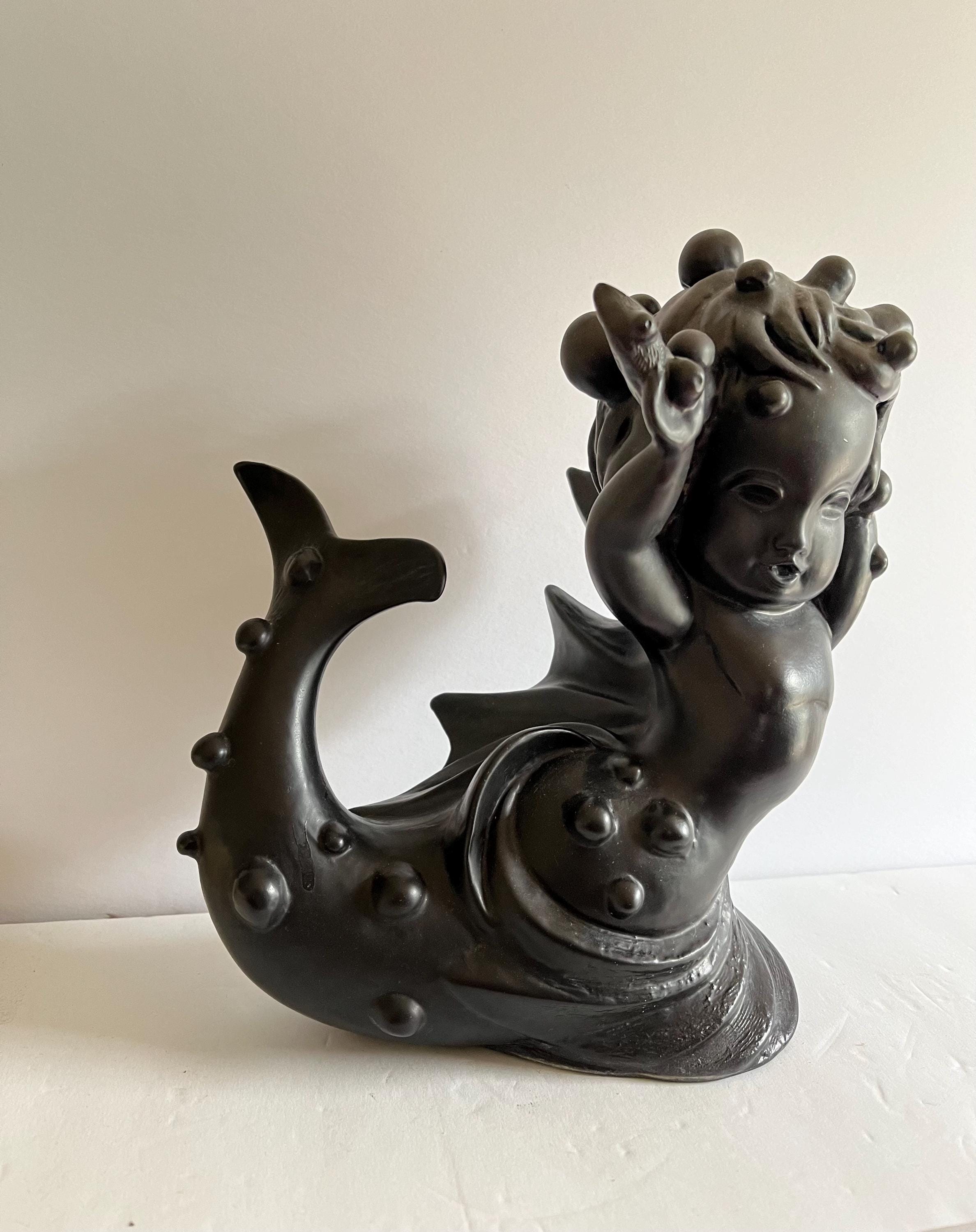 Incredibly Rare Merbaby (prototype?) Figure by Sascha Brastoff