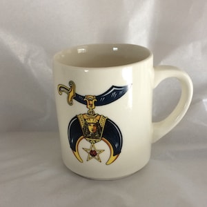 Kubek Shriners Coffee Cup z emblematem