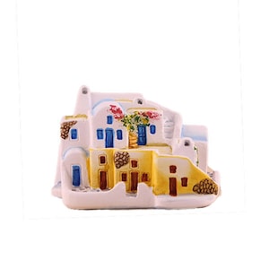 Traditional Santorini house complex 2 levels - small