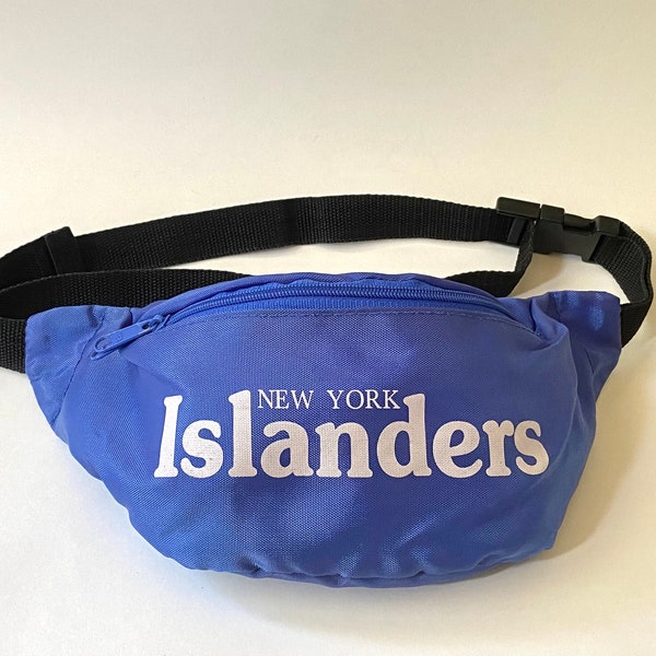 Vintage NHL Fanny Pack | Novelty New York Islanders 80s 90s Hip Pouch | Belt Bag Purse | Sling Pack | NY Hockey Fannypack