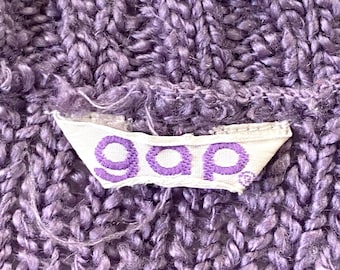 90s OLD GAP cotton khit sweater メランジ 90s y2k OLD GAP cotton