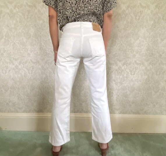 Vintage White RALPH LAUREN Polo Jeans 29" Waist D… - image 2