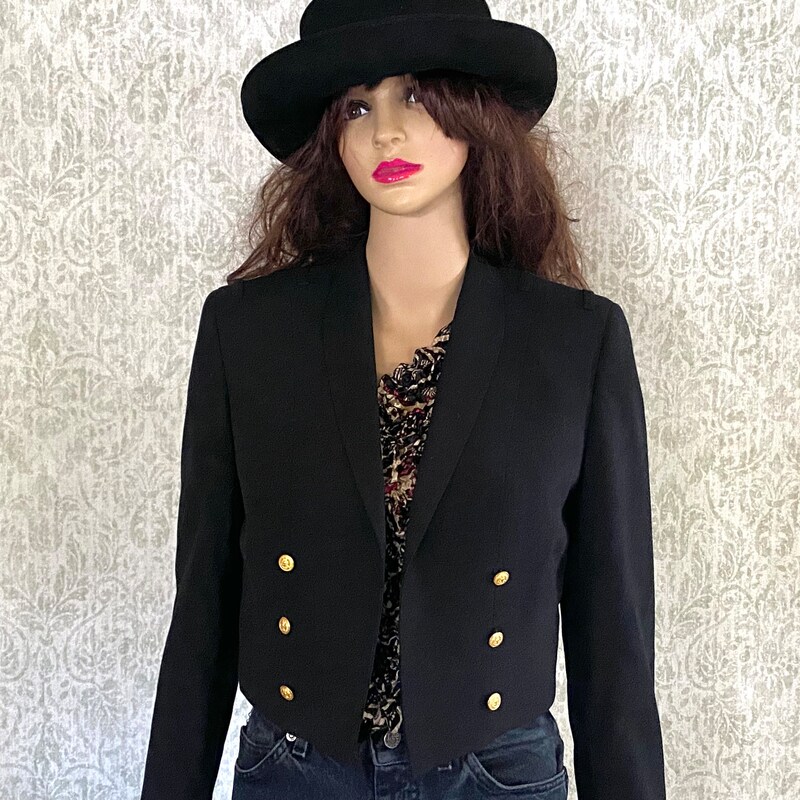 Brentley Cropped Woolen Jacket