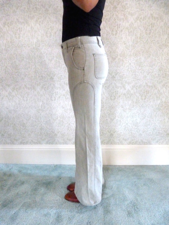 RARE LEVI'S Bell Bottoms Jeans | 70s Denim Levis … - image 6