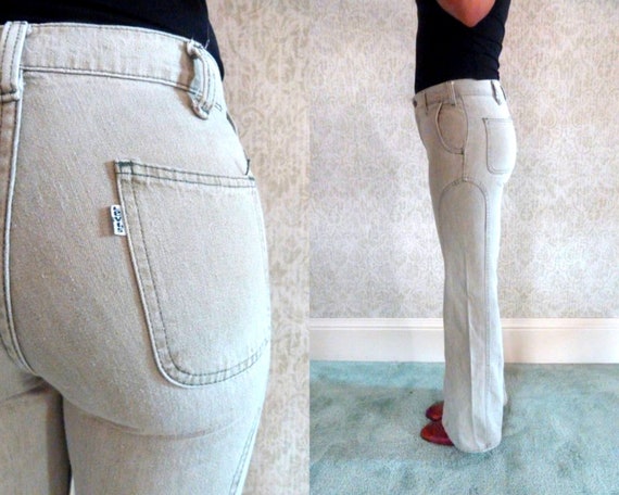RARE LEVI'S Bell Bottoms Jeans | 70s Denim Levis … - image 2