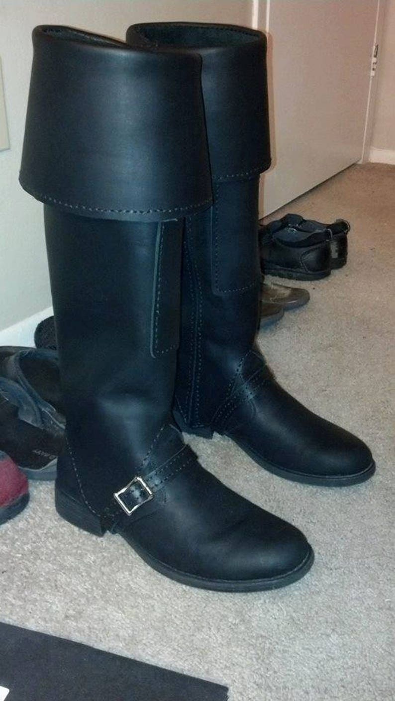 Custom Boots/Boot Covers for Cosplay Sci-fi Fantasy Pirates, etc. image 3